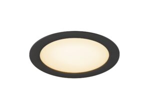 Miniaturka 5 - Czarny downlight V 200, widok obudowy z boku