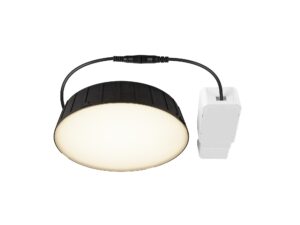 Miniaturka 2 - Okrągła oprawa V 200 LED czarna, widok produktu
