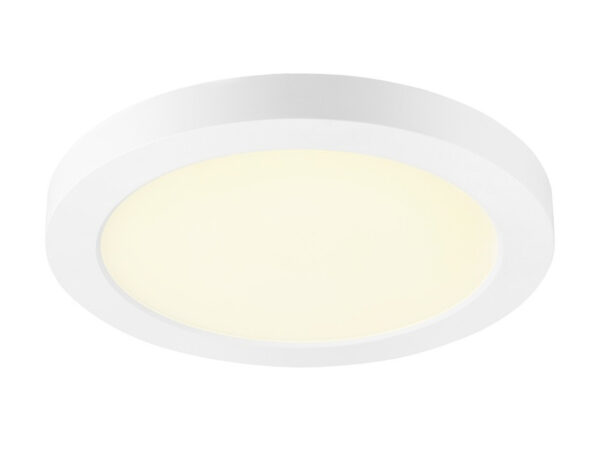 Biała oprawa wpuszczana LED Downlight Vario 220 – widok pod kątem