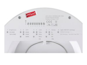 Miniaturka 3 - Downlight Vario 220 PIR – regulacja parametrów na obudowie