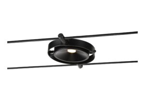 Miniaturka 1 - Lampa linkowa Durno czarna – profil boczny
