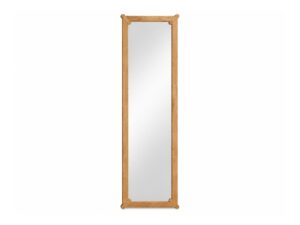 Miniaturka 4 - Duże lustro wiszące Daverna 179 cm w dębowej ramie w kolorze naturalnego dębu – zdjęcie produktu na białym tle