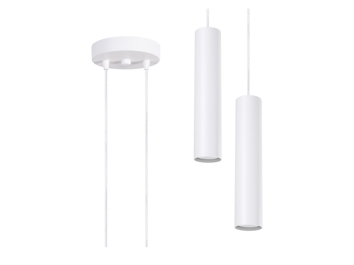 Dwupunktowa lampa wisząca Vireza 118 cm