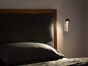 Miniaturka 6 - Dysko LED z włącznikiem biało-czarna – aranżacja