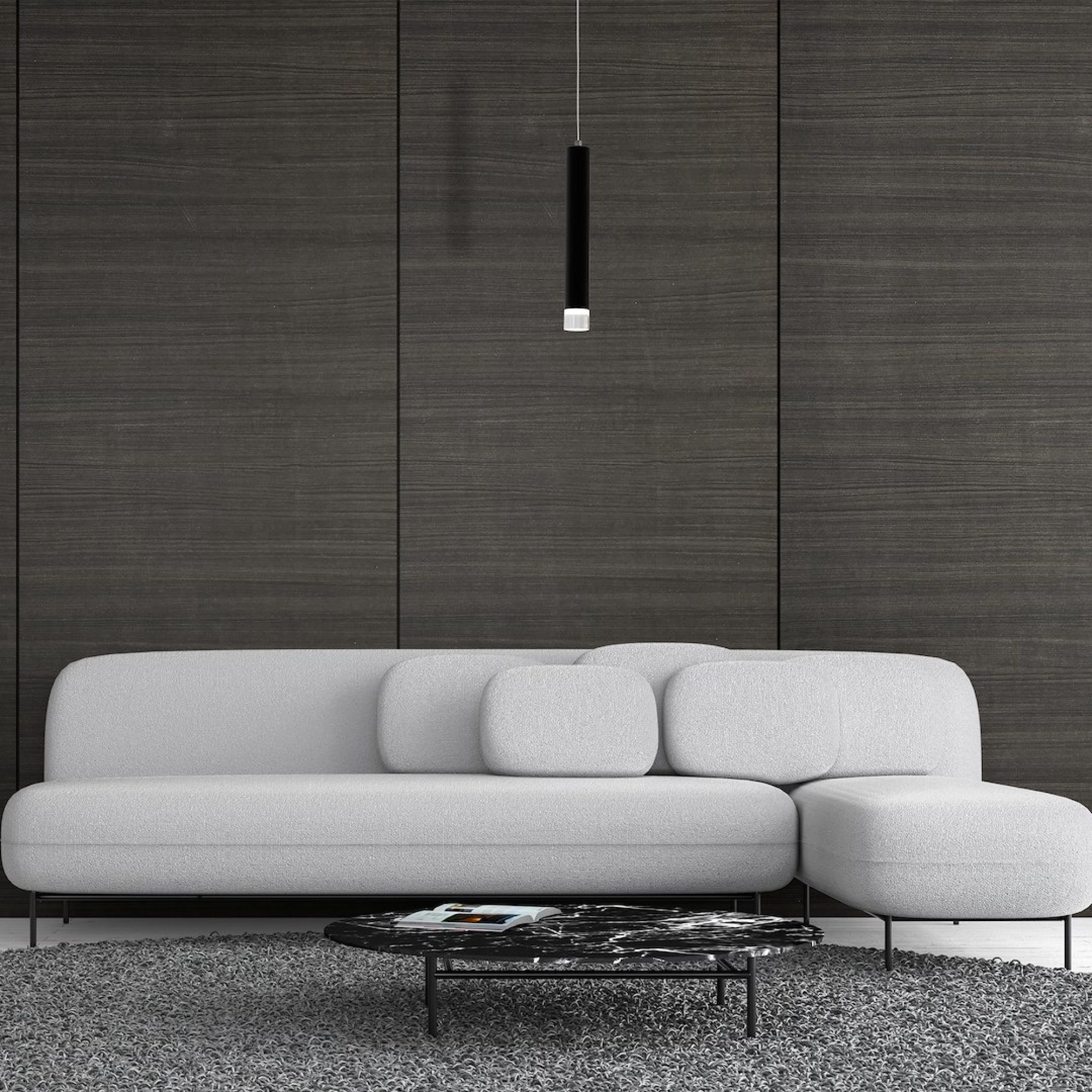 Lampa Oroneta czarna ujęcie 3