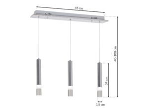 Miniaturka 6 - Lampa Maromira trzy punkty ujęcie 5