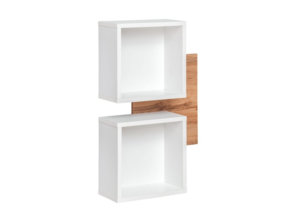 Panel ścienny z 2 półkami Elyvero 60 cm