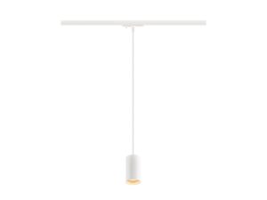 Miniaturka 1 - Biała lampa wisząca Enola 2.0 M GU10 do szyny jednofazowej
