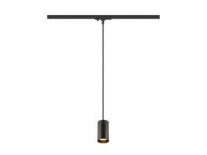 Miniaturka 2 - Czarna lampa wisząca Enola 2.0 M GU10 do szyny jednofazowej