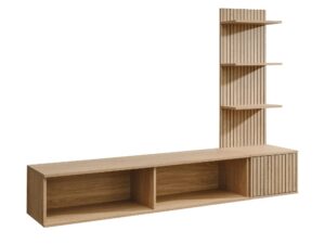 Miniaturka 6 - Meblościanka RTV Jovaro 180 cm dąb Cremona