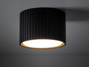 Miniaturka 3 - Czarny spot Ferro Downlight w aranżacji