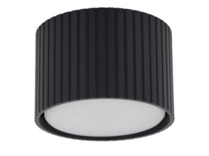 Miniaturka 6 - Czarny spot Ferro Downlight GX53 na białym tle