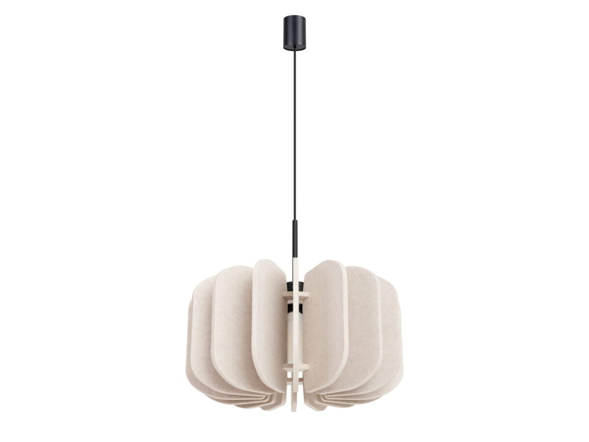 Filcowa lampa wisząca Elaria 45 cm