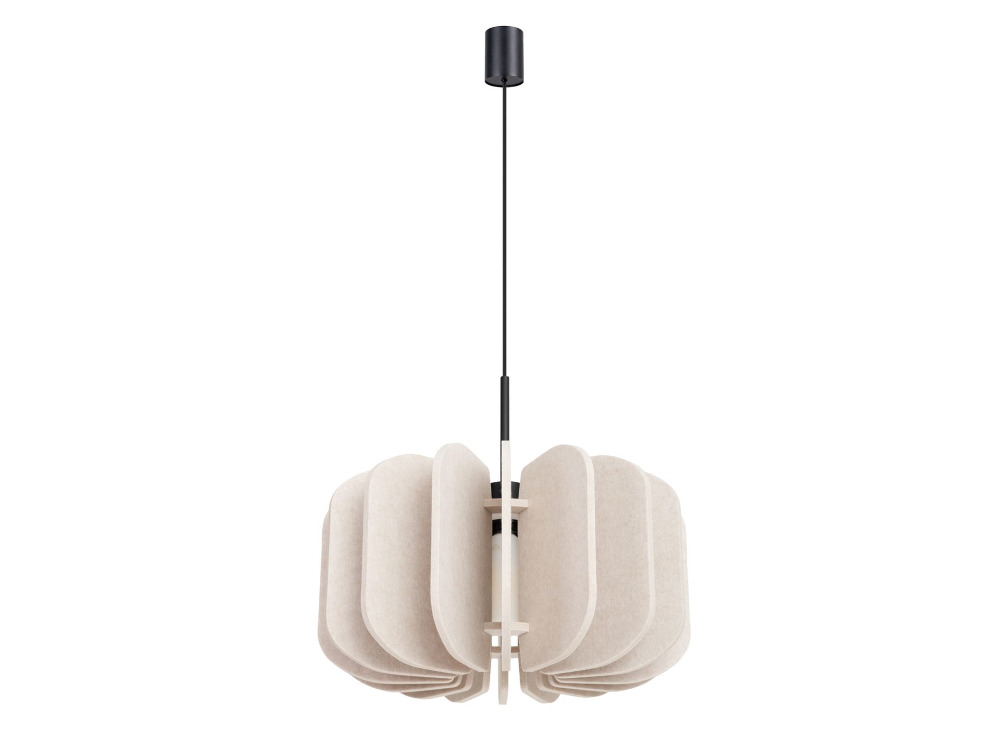 Filcowa lampa wisząca Elaria 45 cm