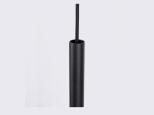Miniaturka 22 - Filcowa lampa wisząca Velsora 30 cm beżowy-czarny – detal tuby