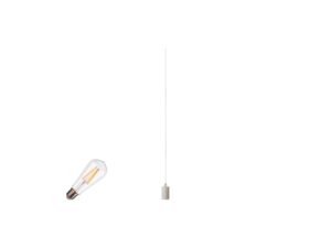 Miniaturka 7 - Fitu Lamp Set E27 biały 2700 K, lampa wisząca – zdjęcie producenta