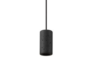 Miniaturka 3 - Lampa wisząca Fitu Lamp Set czarna, kamienna oprawka i przewód