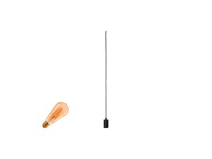 Miniaturka 4 - Fitu Lamp Set E27 czarny 2500 K, lampa wisząca – zdjęcie producenta