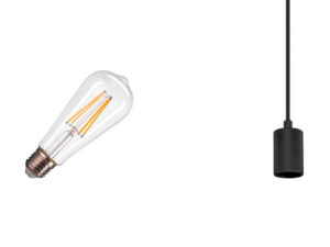 Miniaturka 2 - Fitu Lamp Set czarny 2700 K, ujęcie dodatkowe