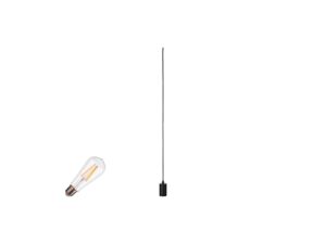Miniaturka 6 - Fitu Lamp Set E27 czarny 2700 K, lampa wisząca – zdjęcie producenta
