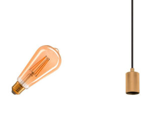 Miniaturka 1 - Fitu Lamp Set złoty 2500 K, ujęcie dodatkowe