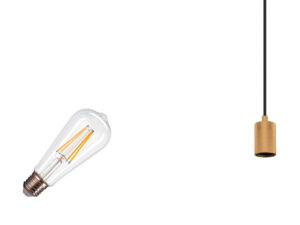 Miniaturka 3 - Fitu Lamp Set złoty 2700 K do szyny trójfazowej