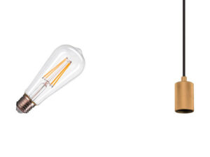 Miniaturka 3 - Fitu Lamp Set złoty 2700 K, ujęcie dodatkowe