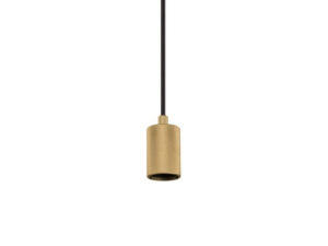 Miniaturka 1 - Złota oprawa Fitu Lamp Set Ribbed widok bez zamontowanej żarówki