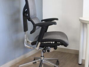 Miniaturka 2 - Fotel ergonomiczny ERGOFLY SAIL Alum szary ujęcie 3
