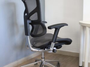 Miniaturka 3 - Fotel ergonomiczny ERGOFLY SAIL Alum szary ujęcie 4