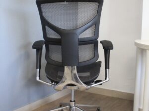 Miniaturka 4 - Fotel ergonomiczny ERGOFLY SAIL Alum szary ujęcie 5