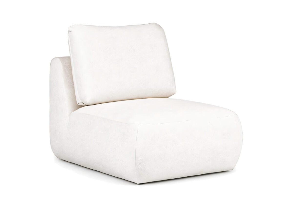 Fotel bez podłokietników Lenvario 85 cm