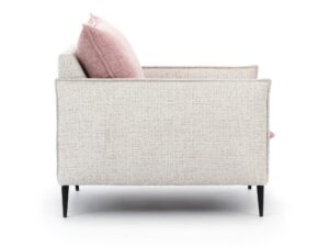 Miniaturka 2 - Fotel z miękką poduszką oparciową Pesvaro 95 cm – zdjęcie 3