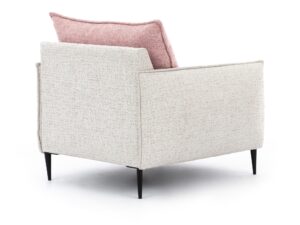 Miniaturka 3 - Fotel z miękką poduszką oparciową Pesvaro 95 cm – zdjęcie 4