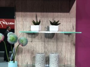 Miniaturka 2 - Garderoba z panelem LED ławką i poduszką Melvoro 100 cm dąb Wellington biała – zdjęcie 3