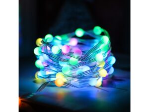 Miniaturka 2 - Girlanda LED RGB 5 m rozświetlona różnymi kolorami