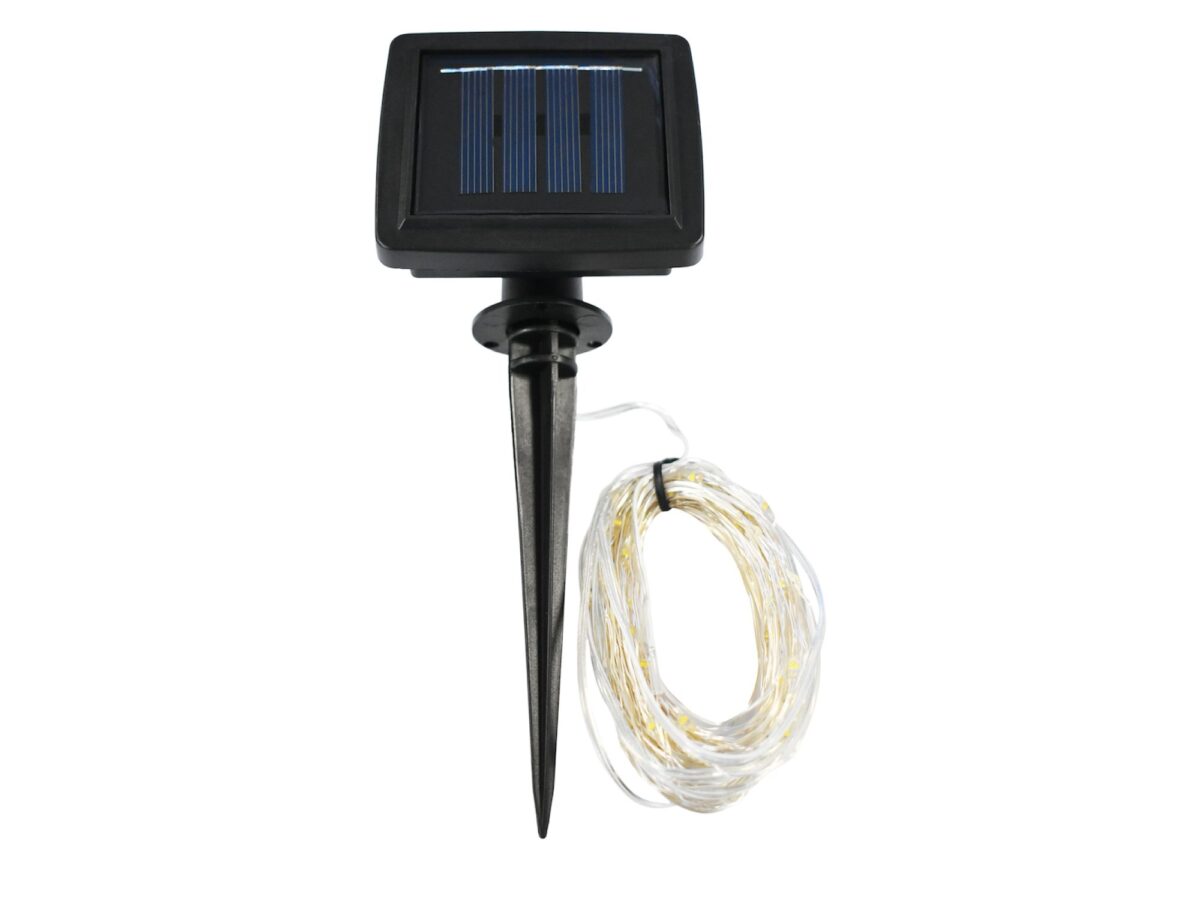 Girlanda solarna LED 15 m 150 punktów 3000 K