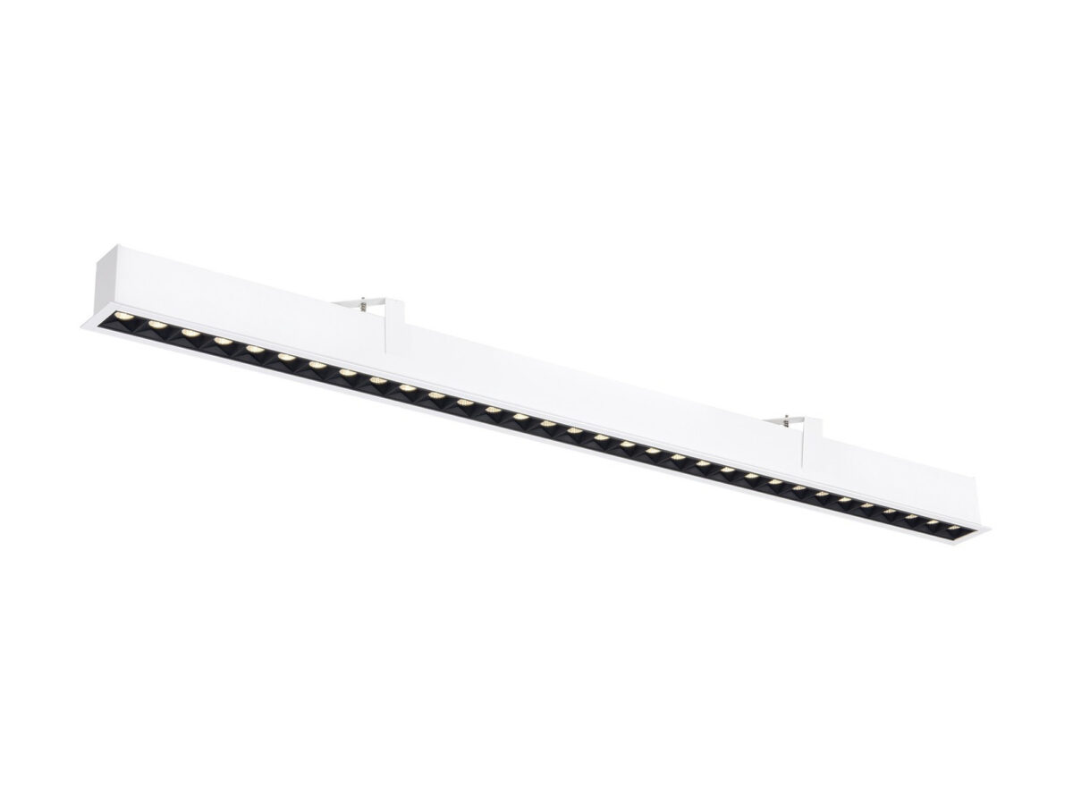 Oprawa liniowa wpuszczana Glenos Pro 131 cm LED 30 W DALI
