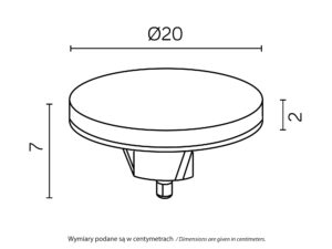 Miniaturka 2 - Głowica lampy RONDO II RO-HEAD – zdjęcie 3