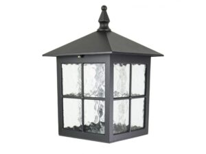 Miniaturka 7 - Głowica lampy WENECJA K 1018 KW w czarnym wykończeniu na białym tle