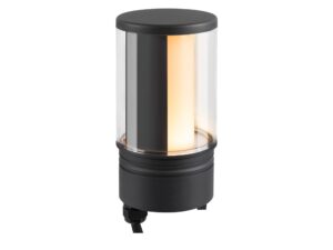 Miniaturka 1 - Głowica M-Pol M Polehead Shader antracytowa, produkt na białym tle