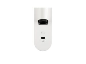 Miniaturka 6 - Kinkiet Grip! S WL biało-czarny – przycisk sterowania i port USB-C