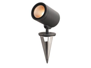 Miniaturka 1 - Lampa zewnętrzna Helia antracytowa – boczny widok obudowy