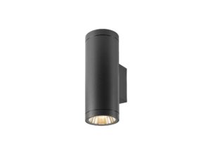 Miniaturka 2 - Helia Pro L antracytowy kinkiet 20 W, widok boczny