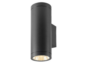 Miniaturka 8 - Kinkiet zewnętrzny Helia Pro L antracyt 20 W LED góra dół, zdjęcie na białym tle