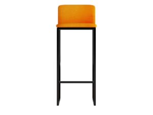Miniaturka 1 - Hoker tapicerowany Hokvero 105 cm czarny stelaż – zdjęcie 2