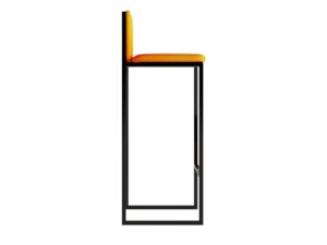 Miniaturka 3 - Hoker tapicerowany Hokvero 105 cm czarny stelaż – zdjęcie 4
