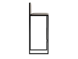 Miniaturka 7 - Hoker tapicerowany Hokvero 105 cm czarny stelaż – zdjęcie 8