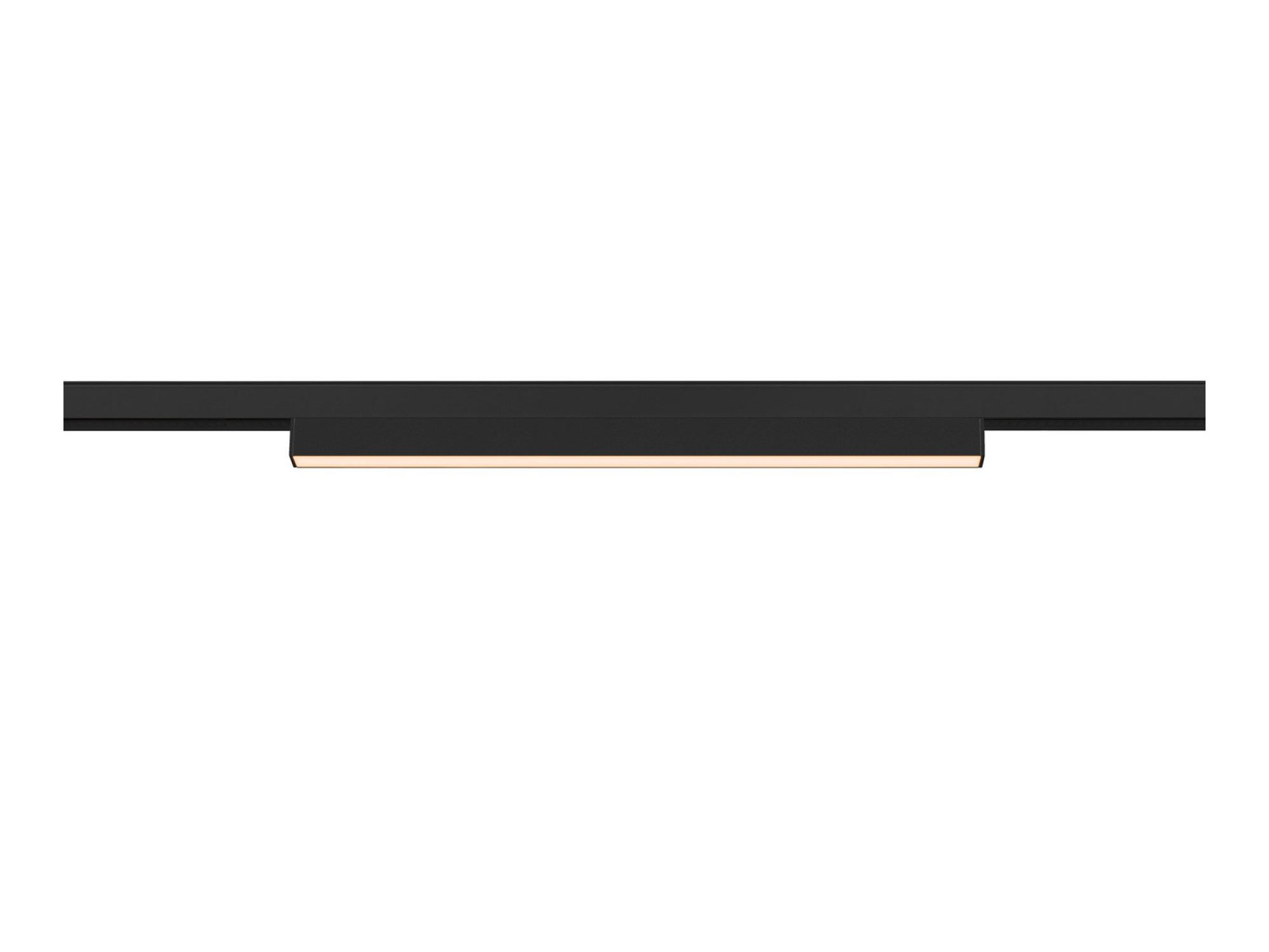 Oprawa liniowa In-Line 22 44 czarna LED 2700 K na szynie 48 V
