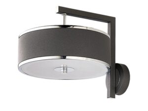 Miniaturka 1 - Kinkiet Jazz w kolorze chrom i grafit